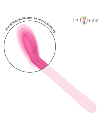 INTENSE - ESTIMULADOR PUNTO-G ROSA RECARGABLE