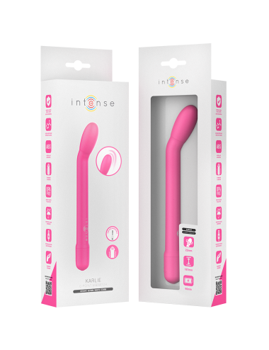 INTENSE - ESTIMULADOR PUNTO-G ROSA RECARGABLE