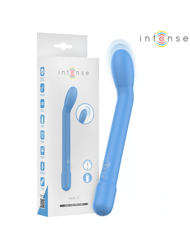 INTENSE - ESTIMULADOR PUNTO-G AZUL RECARGABLE