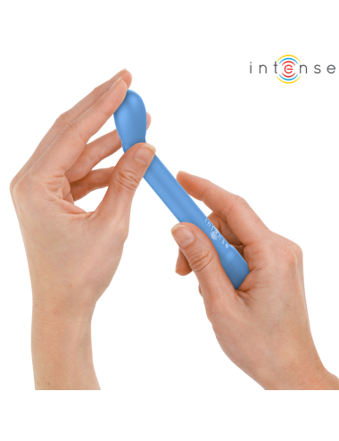 INTENSE - ESTIMULADOR PUNTO-G AZUL RECARGABLE