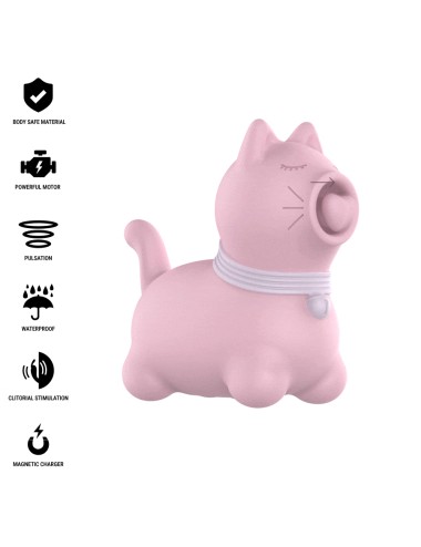 INTENSE - ESTIMULADOR PUPP LENGUA PULSACIÓN PARA CLÍTORIS ROSA