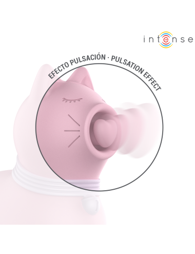 INTENSE - ESTIMULADOR PUPP LENGUA PULSACIÓN PARA CLÍTORIS ROSA