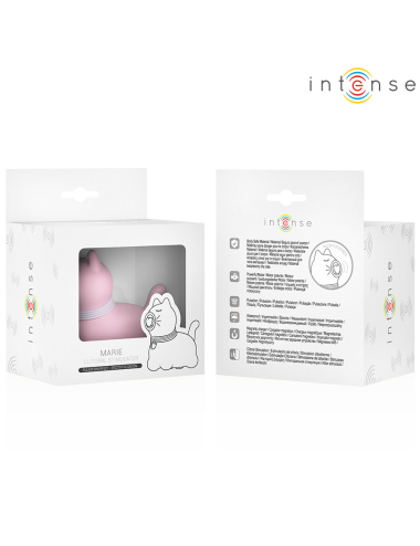 INTENSE - ESTIMULADOR PUPP LENGUA PULSACIÓN PARA CLÍTORIS ROSA
