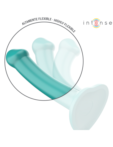 INTENSE - KATIE VIBRADOR CON VENTOSA 10 VIBRACIONES AZUL OSCURO CONTROL REMOTO