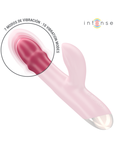 INTENSE - CHLOE VIBRADOR MULTIFUNCIÓN 3 EN 1 ROJO