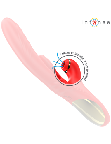 INTENSE - KAROL VIBRADOR MULTIFUNCIÓN EMPUJE & ESTIMULACIÓN & ONDAS ESTIMULADORAS ROJO