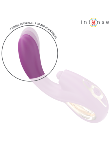 INTENSE - LALI VIBRADOR PUNTO G MULTIFUNCIÓN ESTIMULACIÓN & EMPUJE & VIBRACIÓN MORADO