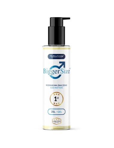 MEDICA GROUP - BIGGER SIZE GEL ÍNTIMO PARA HOMBRE 150 ML
