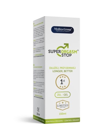 MEDICA GROUP - SÚPER ORGASM STOP GEL ÍNTIMO PARA HOMBRE 150 ML