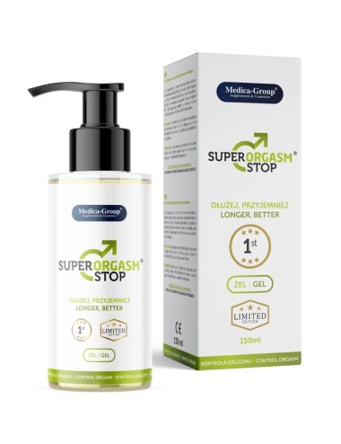 MEDICA GROUP - SÚPER ORGASM STOP GEL ÍNTIMO PARA HOMBRE 150 ML