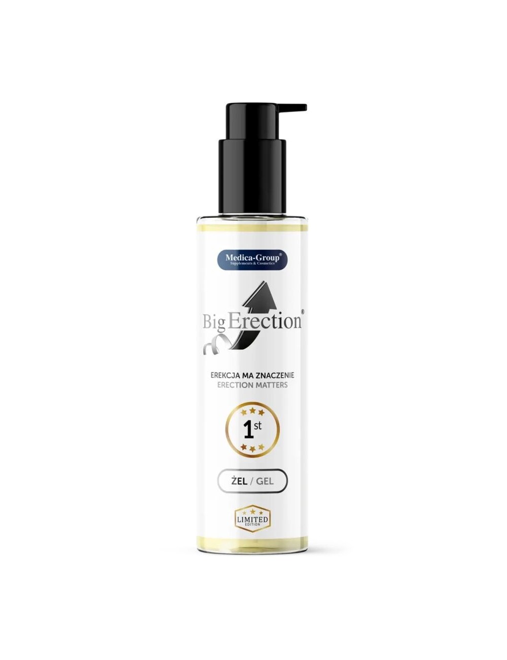 MEDICA GROUP - BIG ERECTION GEL ÍNTIMO PARA HOMBRE 150 ML MEDICA GROUP - BIG ERECTION GEL ÍNTIMO PARA HOMBRE 150 ML
