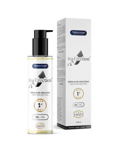 MEDICA GROUP - BIG ERECTION GEL ÍNTIMO PARA HOMBRE 150 ML