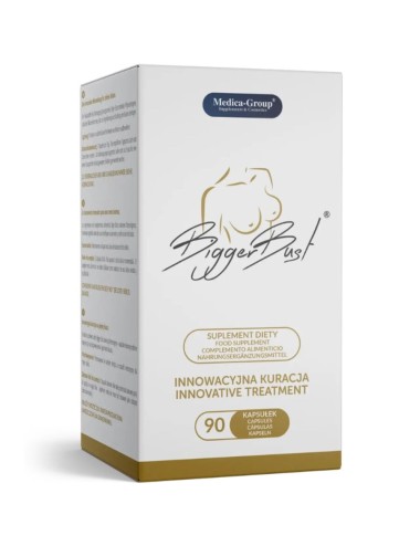 MEDICA GROUP - BIGGER BUST REAFIRMACIÓN DEL PECHO 90 CÁPSULAS
