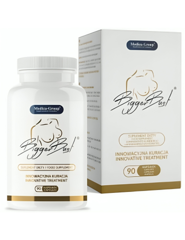MEDICA GROUP - BIGGER BUST REAFIRMACIÓN DEL PECHO 90 CÁPSULAS