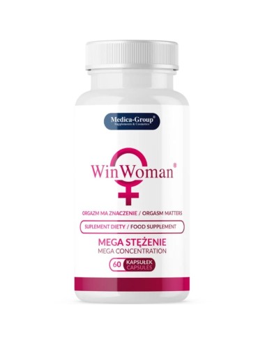 MEDICA GROUP - WIN WOMAN AUMENTO LÍBIDO FEMENINO 60 CÁPSULAS
