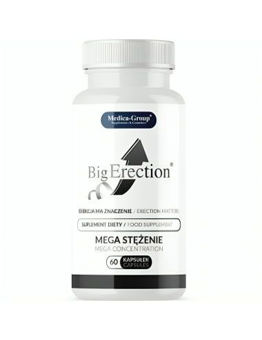 MEDICA GROUP - BIG ERECTION POTENCIADOR HOMBRE 60 CÁPSULAS