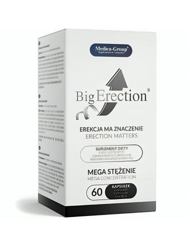 MEDICA GROUP - BIG ERECTION POTENCIADOR HOMBRE 60 CÁPSULAS