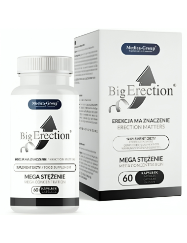 MEDICA GROUP - BIG ERECTION POTENCIADOR HOMBRE 60 CÁPSULAS