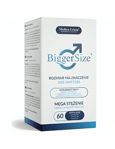 MEDICA GROUP - BIGGER SIZE AUMENTO PENE 60 CÁPSULAS