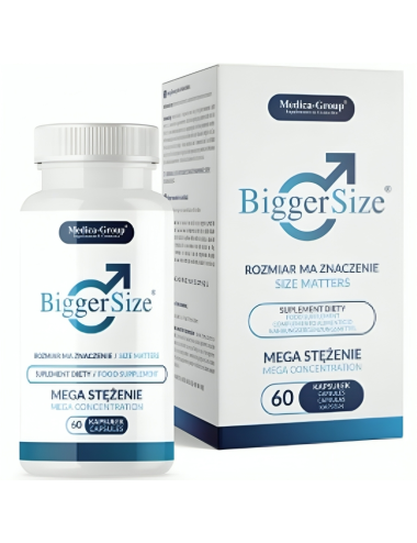 MEDICA GROUP - BIGGER SIZE AUMENTO PENE 60 CÁPSULAS