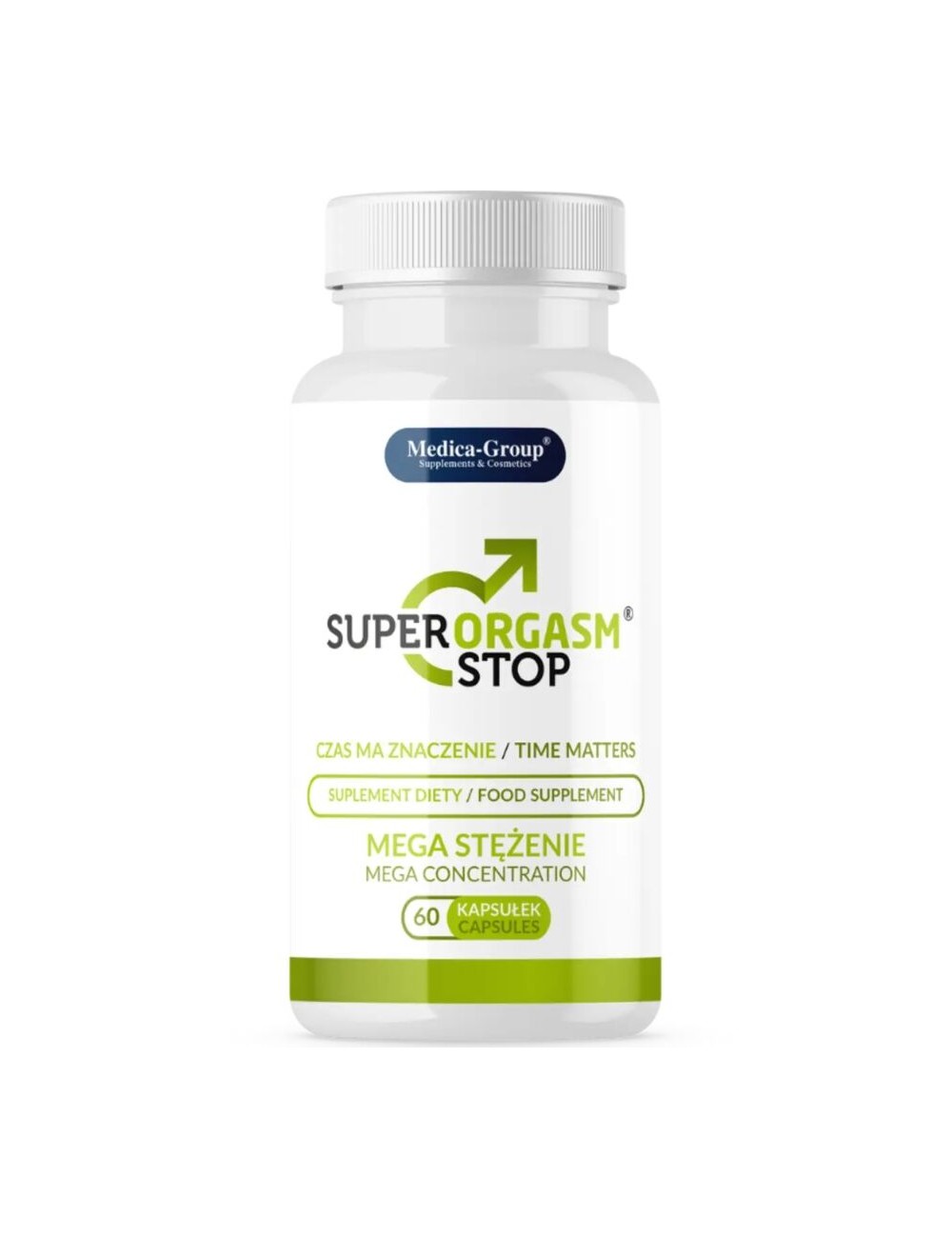 MEDICA GROUP - SUPER ORGASM STOP RETARDANTE PARA HOMBRE 60 CÁPSULAS MEDICA GROUP - SUPER ORGASM STOP RETARDANTE PARA HOMBRE 60 CÁPSULAS