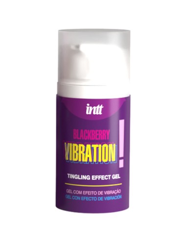 INTT RELEASES - GEL VIBRADOR LÍQUIDO SABOR MORA 15 ML