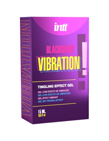 INTT RELEASES - GEL VIBRADOR LÍQUIDO SABOR MORA 15 ML