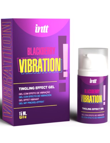 INTT RELEASES - GEL VIBRADOR LÍQUIDO SABOR MORA 15 ML