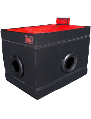 SECRET DOME - KINK CLUB LA NICHE CABINA  NEGRO & ROJO