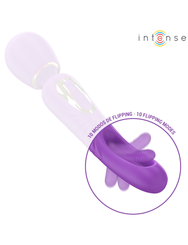 INTENSE - CHRISTY VIBRADOR WAND CON LENGUA GIRATORIA