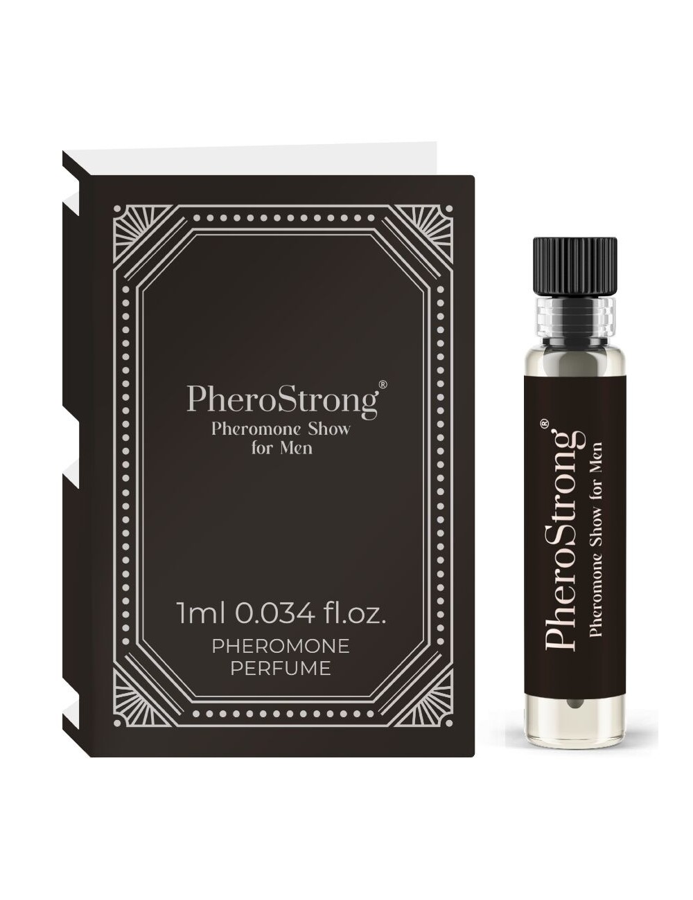 PHEROSTRONG - PERFUME CON FEROMONAS SHOW PARA HOMBRE 1 ML PHEROSTRONG - PERFUME CON FEROMONAS SHOW PARA HOMBRE 1 ML