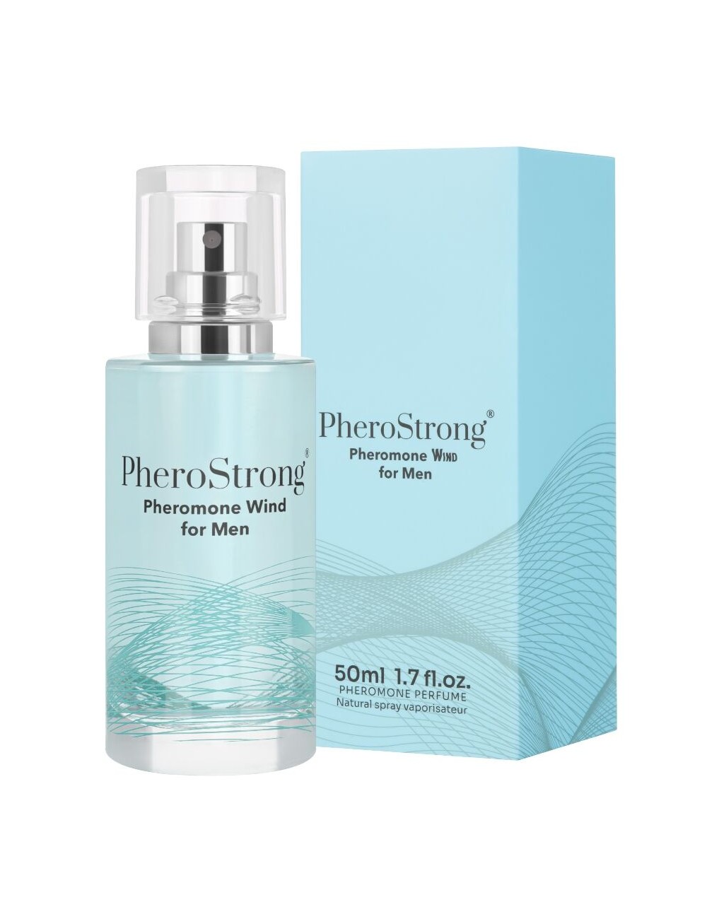 PHEROSTRONG - PERFUME CON FEROMONAS WIND PARA HOMBRE 50 ML PHEROSTRONG - PERFUME CON FEROMONAS WIND PARA HOMBRE 50 ML