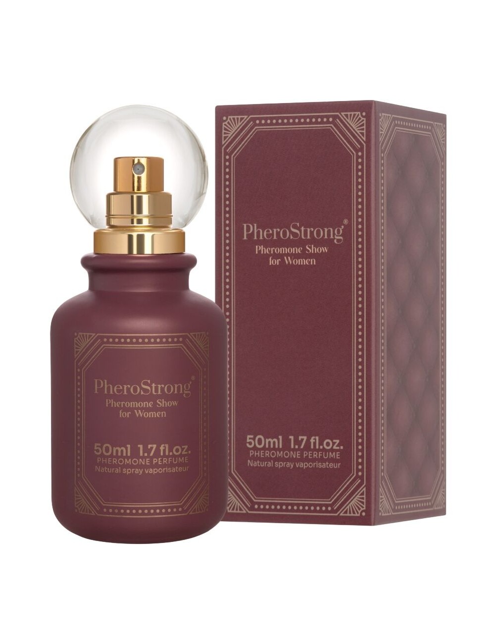 PHEROSTRONG - PERFUME CON FEROMONAS SHOW PARA MUJER 50 ML PHEROSTRONG - PERFUME CON FEROMONAS SHOW PARA MUJER 50 ML