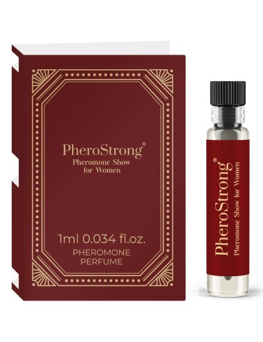 PHEROSTRONG - PERFUME CON FEROMONAS SHOW PARA MUJER 1 ML