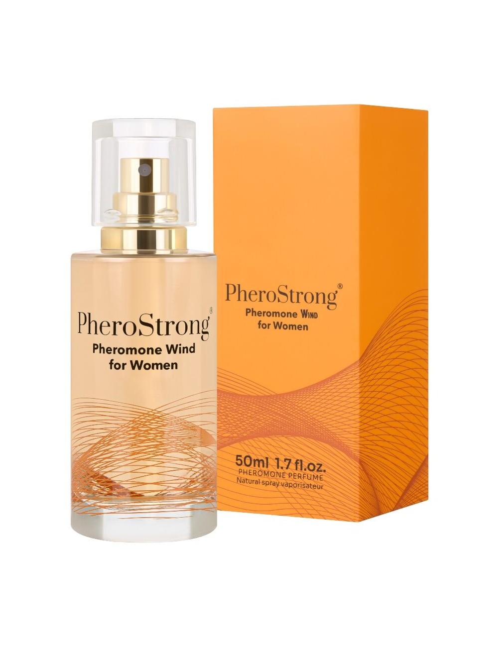 PHEROSTRONG - PERFUME CON FEROMONAS WIND PARA MUJER 50 ML PHEROSTRONG - PERFUME CON FEROMONAS WIND PARA MUJER 50 ML