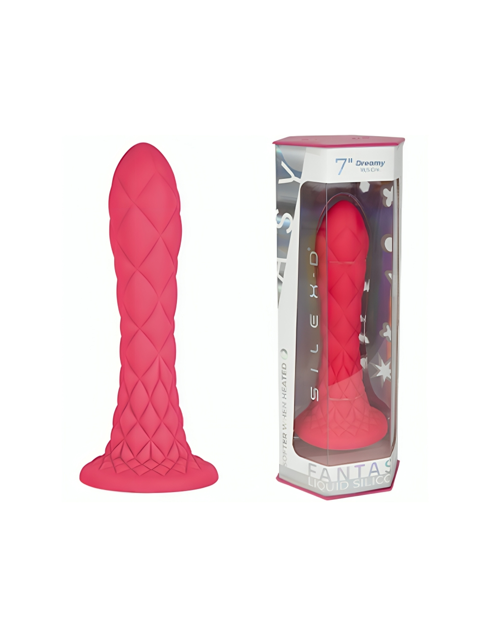 SILEXD - DREAMY DILDO FANTASY SILICONA LIQUIDA TERMOREACTIVO FUCSIA 18.5 CM SILEXD - DREAMY DILDO FANTASY SILICONA LIQUIDA TERMOREACTIVO FUCSIA 18.5 CM