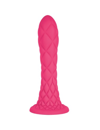 SILEXD - DREAMY DILDO FANTASY SILICONA LIQUIDA TERMOREACTIVO FUCSIA 18.5 CM