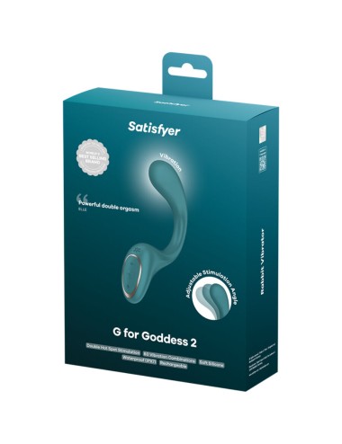 SATISFYER - G FOR FODDES 2 VIBRADOR RABBIT VERDE