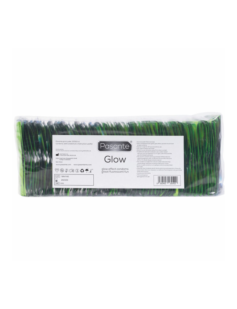 PASANTE - GLOW PRESERVATIVOS BOLSA 144 UNIDADES PASANTE - GLOW PRESERVATIVOS BOLSA 144 UNIDADES