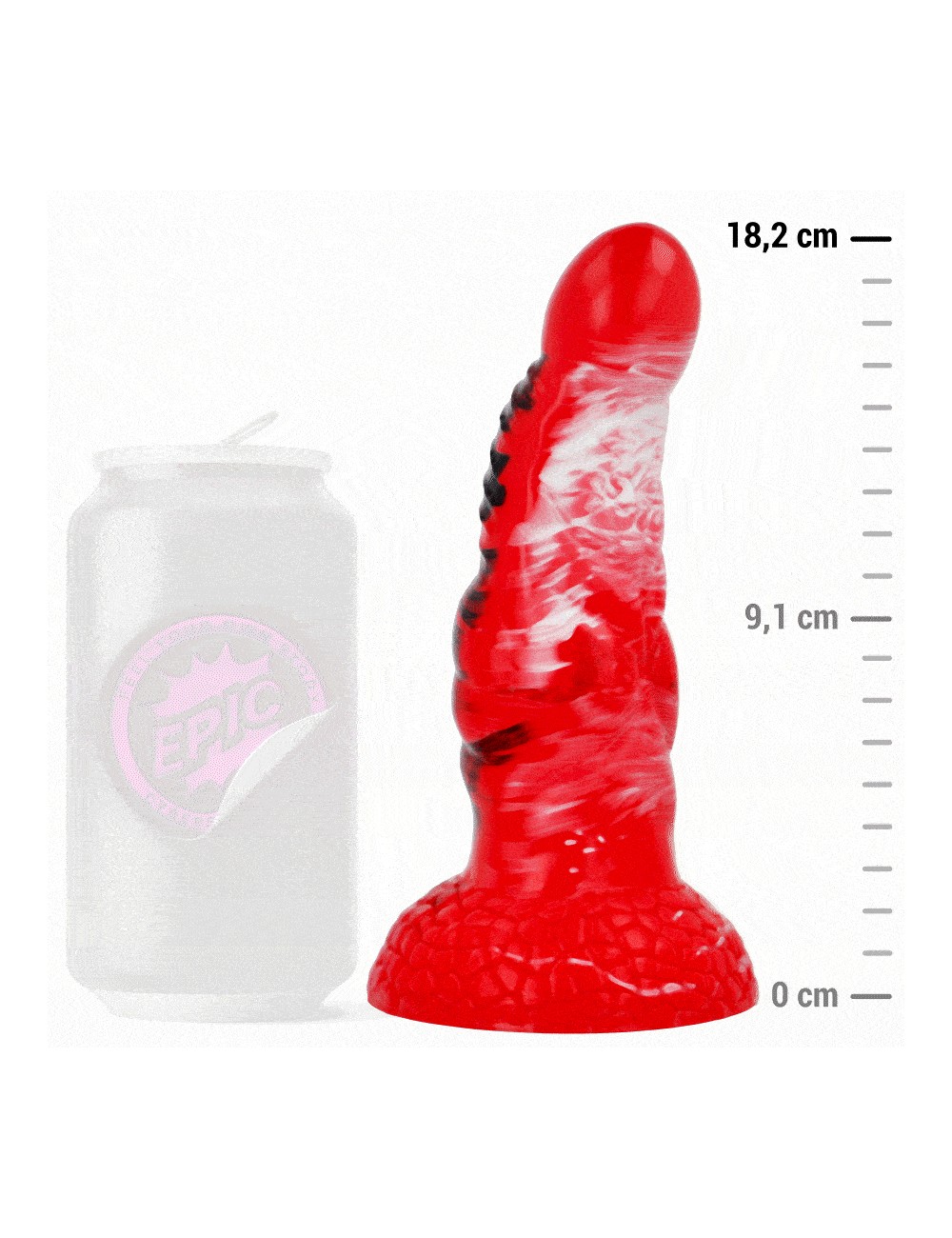 EPIC - AGNIS DILDO FUEGO CARMESÍ EPIC - AGNIS DILDO FUEGO CARMESÍ