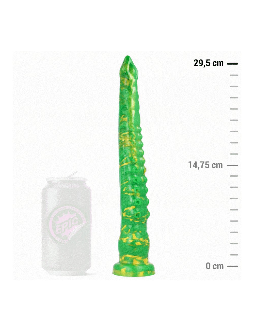 EPIC - HYLOS DILDO DESTELLO VERDE EPIC - HYLOS DILDO DESTELLO VERDE