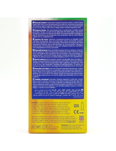 SKINS - MULTI SABORES PRESERVATIVOS PREMIUM PACK 16