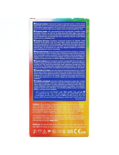 SKINS - MULTI SABORES PRESERVATIVOS PREMIUM PACK 8