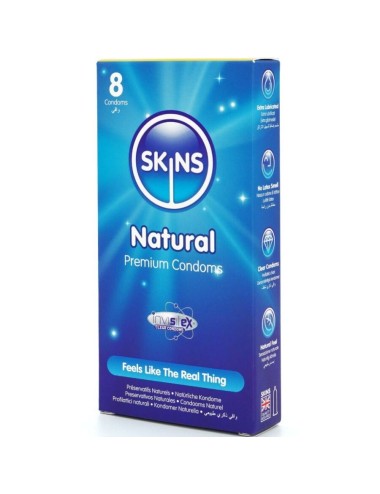 SKINS - NATURAL PRESERVATIVOS PREMIUM PACK 8