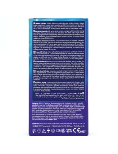 SKINS - NATURAL PRESERVATIVOS PREMIUM PACK 8
