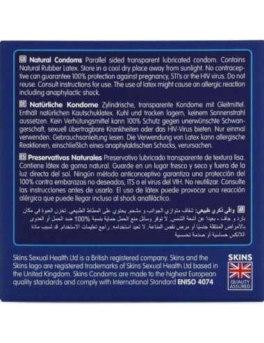 SKINS - NATURAL PRESERVATIVOS PREMIUM PACK 4