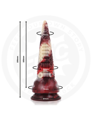 EPIC - DRAXIS DILDO SOMBRA ABISMAL