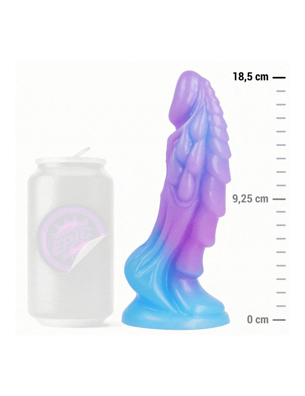 EPIC - ZAFIRIA DILDO BRILLO LUNAR EPIC - ZAFIRIA DILDO BRILLO LUNAR