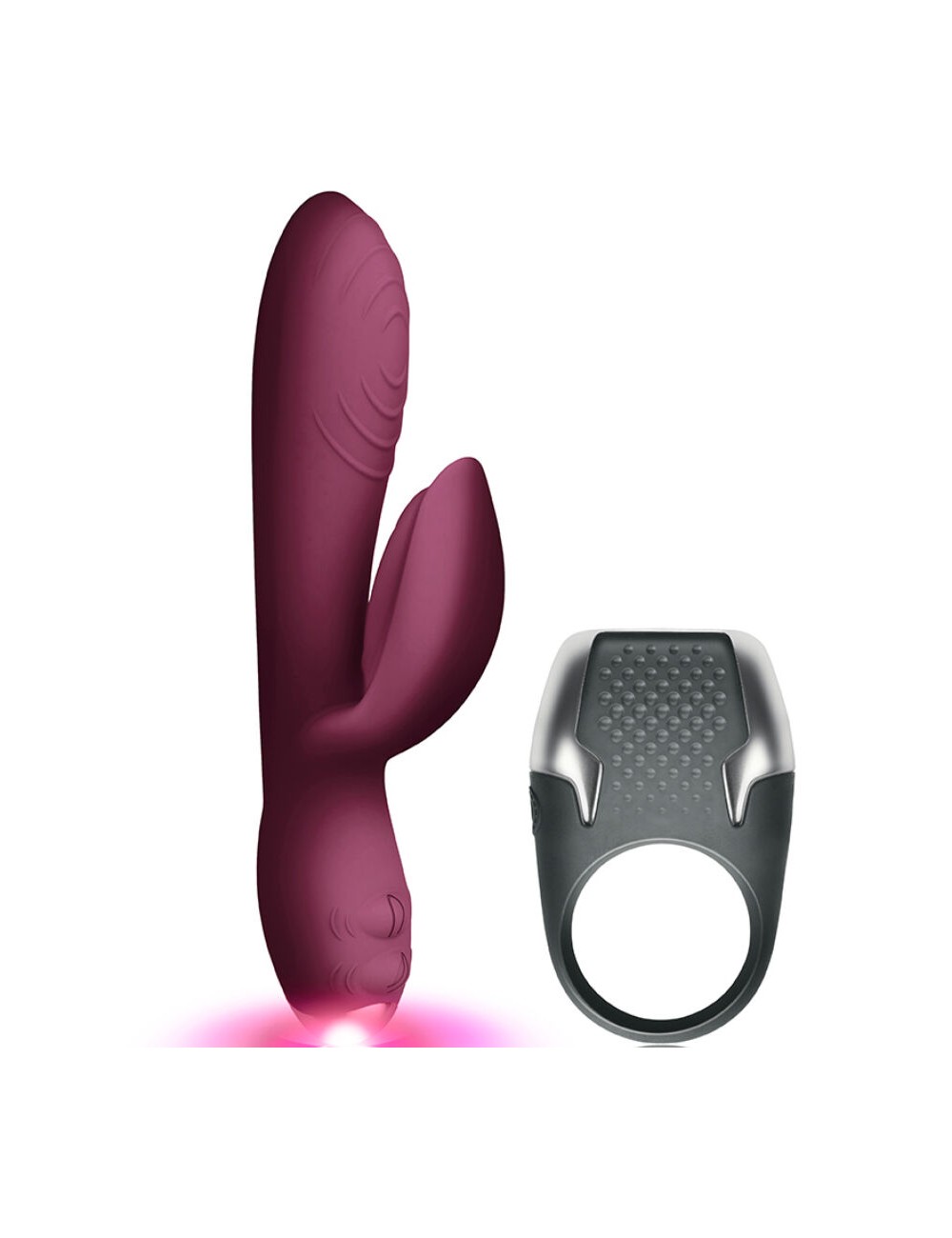 CLIMAXIMUM - LAMOUR KIT VIBRADOR RABBIT + ANILLO PENE LED CLIMAXIMUM - LAMOUR KIT VIBRADOR RABBIT + ANILLO PENE LED