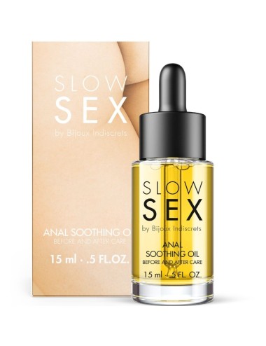BIJOUX INDISCRETS - SLOW SEX ACEITE ANAL CALMANTE 15 ML